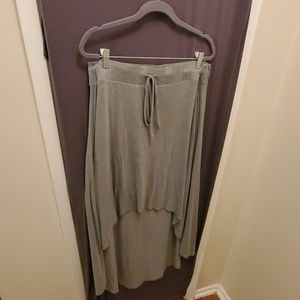 High Low skirt.